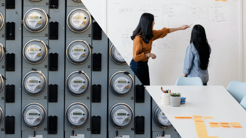 Utility vs professional services. Image Credit: left, John Moore (@thejmoore) at Unsplash.com; right, Jason Goodman @jasongoodman_youxventures at Unsplash.com
